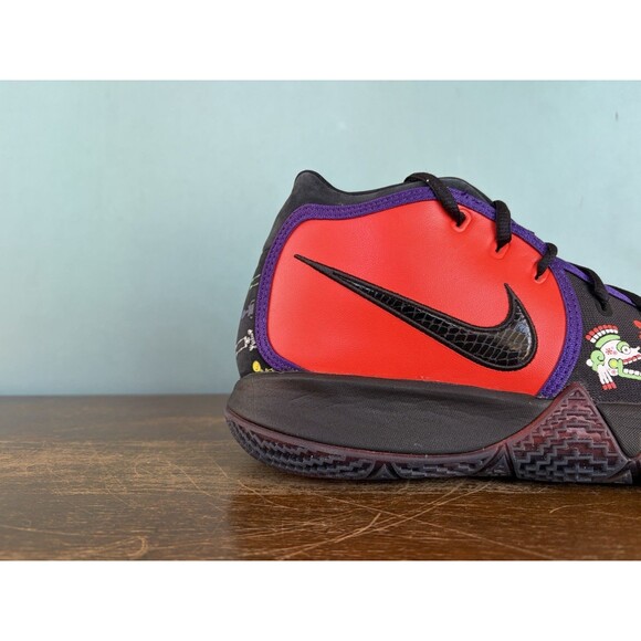 Nike Kyrie 4 "Day of the Dead" Basketball Shoes Men's Size 9 (10.5W) CI0278-800 - Picture 4 of 11